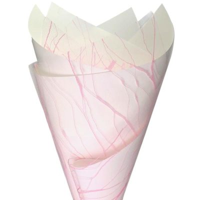 Wave Net Mesh Wrap Roll – 50Cm X 4.75M / Light Pink  |  Wrapping – Fabric Rolls Ribbon & Wrapping Light Pink