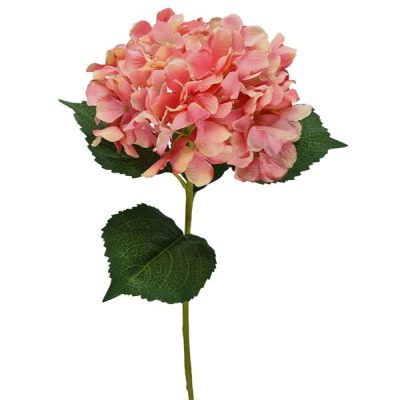 Artificial Hydrangea – 80Cml / Pink  |  Artificial Hydrangeas Artificial Flowers Artificial Hydrangeas