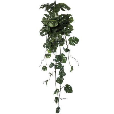 Artificial Split Philo Hanging Bush – 133Cml / Green  |  Artificial Hanging Greenery Artificial Hanging Greenery Artificial Hanging Greenery