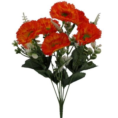 Gerbera Bush – 28Cml / Orange  |  Artificial Budget Range Artificial Budget Range Artificial Budget Range