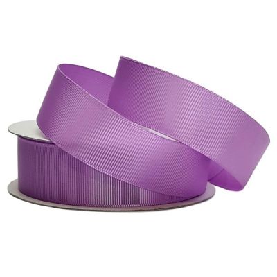 Grosgrain Ribbon – 25Mm X 25Mtr / Lilac  |  Ribbon – Grosgrain Ribbon - Grosgrain Lilac