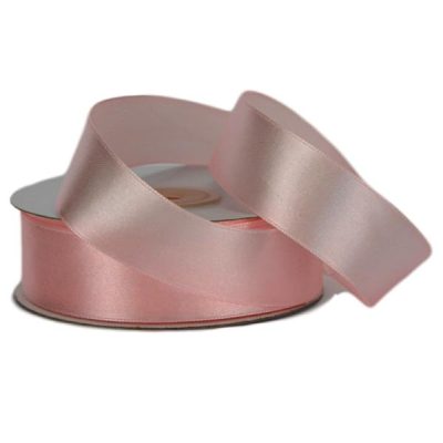 Single Face Satin Ribbon – 25Mm X 25Mts / Light Pink  |  Ribbon – Satin Ribbon - Satin Light Pink