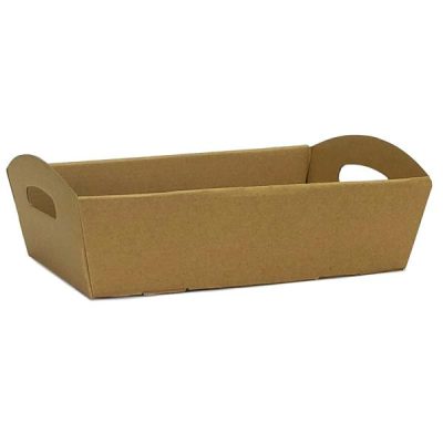 Small Hamper Tray – 205Mm X 135Mm X 75Mmh / Kraft  |  Hamper Trays Gift Packaging Hamper Trays