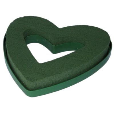 Naylor Base Open Heart X Pk 2Pcs – 23 X 23 X 4Cm  |  Floral Foam Floral Foam Floral Foam