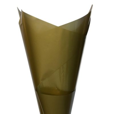 Solid Colour Cello Wrap – 37Mic – 50Cm X 70Cm X 100Sheets / Gold  |  Wrapping – Cello Sheets & Bags Ribbon & Wrapping Wrapping - Cello Sheets & Bags