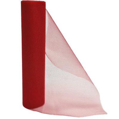 Tulle Roll – 24Cm X 4.57Mtr / Red  |  Christmas Ribbon & Wrap Christmas Ribbon & Wrap Christmas Ribbon & Wrap